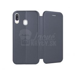 Lacné Kryty | Peňaženkové puzdro Viva sivé – Samsung Galaxy A40 | Lacné Kryty