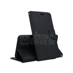 Lacné Kryty | Peňaženkové puzdro Fancy Book zlato-čierne – Samsung Galaxy A40