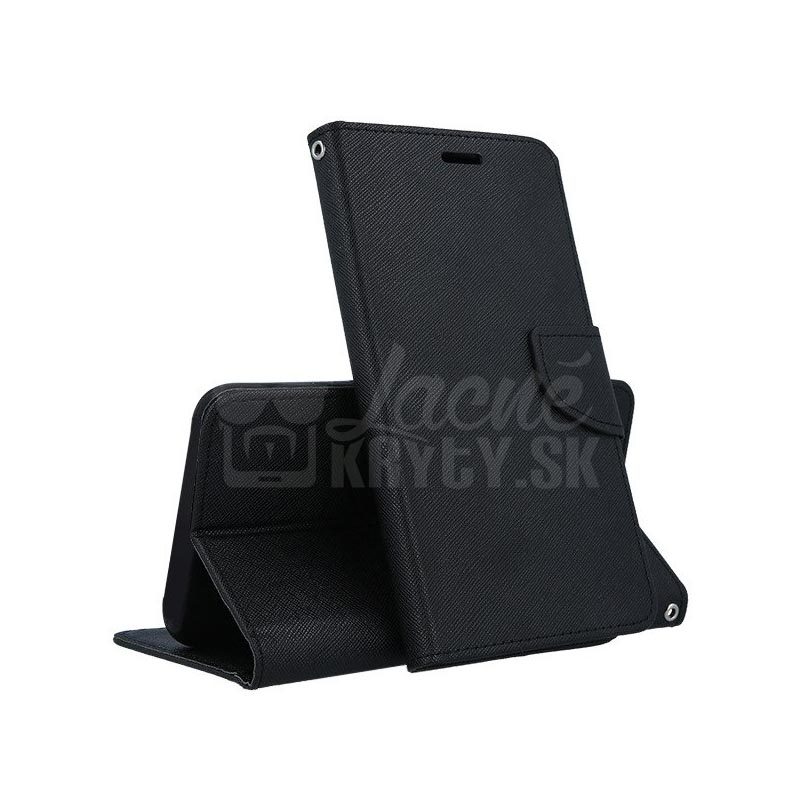 Lacné Kryty | Peňaženkové puzdro Fancy Book čierne – Samsung Galaxy A40
