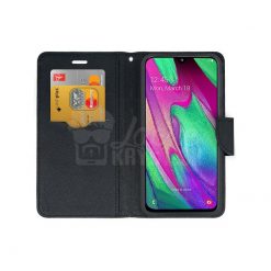 Peňaženkové puzdro Fancy Book čierne – Samsung Galaxy A40 | Lacné Kryty Lacné Kryty | Peňaženkové puzdro Fancy Book čierne – Samsung Galaxy A40 | Lacné Kryty