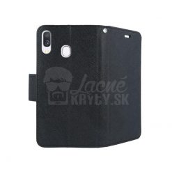 Peňaženkové puzdro Fancy Book čierne – Samsung Galaxy A40 | Lacné Kryty Lacné Kryty | Peňaženkové puzdro Fancy Book čierne – Samsung Galaxy A40 | Lacné Kryty