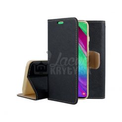 Peňaženkové puzdro Fancy Book čierno-zlaté – Samsung Galaxy A40 | Lacné Kryty Lacné Kryty | Peňaženkové puzdro Fancy Book čierno-zlaté – Samsung Galaxy A40 | Lacné Kryty