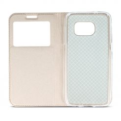 Lacné Kryty | Knižkové puzdro Smart Look zlaté – Samsung Galaxy A50 / A30s | Lacné Kryty