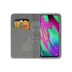Lacné Kryty | Knižkové puzdro Magnet Book modré – Samsung Galaxy A40 | Lacné Kryty
