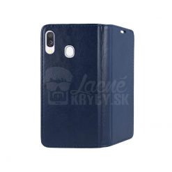 Lacné Kryty | Knižkové puzdro Magnet Book modré – Samsung Galaxy A40 | Lacné Kryty