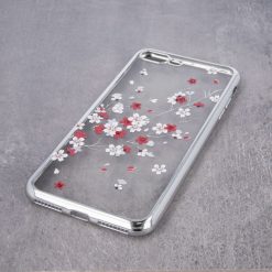 Lacné Kryty | Zadný kryt Flower case strieborný – Samsung Galaxy A70 | Lacné Kryty