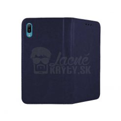 Lacné Kryty | Kožené puzdro Smart Pro modré – Huawei Y6 2019 | Lacné Kryty