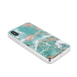 Lacné Kryty | Zadný kryt s potlačou Marble zelený – Samsung Galaxy A70 | Lacné Kryty