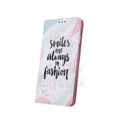 Knižkové puzdro Trendy case Smiles are always in fashion – Huawei Y6 2019