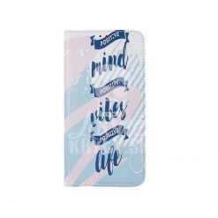 Lacné Kryty | Knižkové puzdro Trendy case Positive – Huawei Y6 2019 | Lacné Kryty