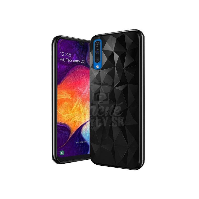 Lacné Kryty | Silikónový kryt Prism čierny – Samsung Galaxy A50 / A30s