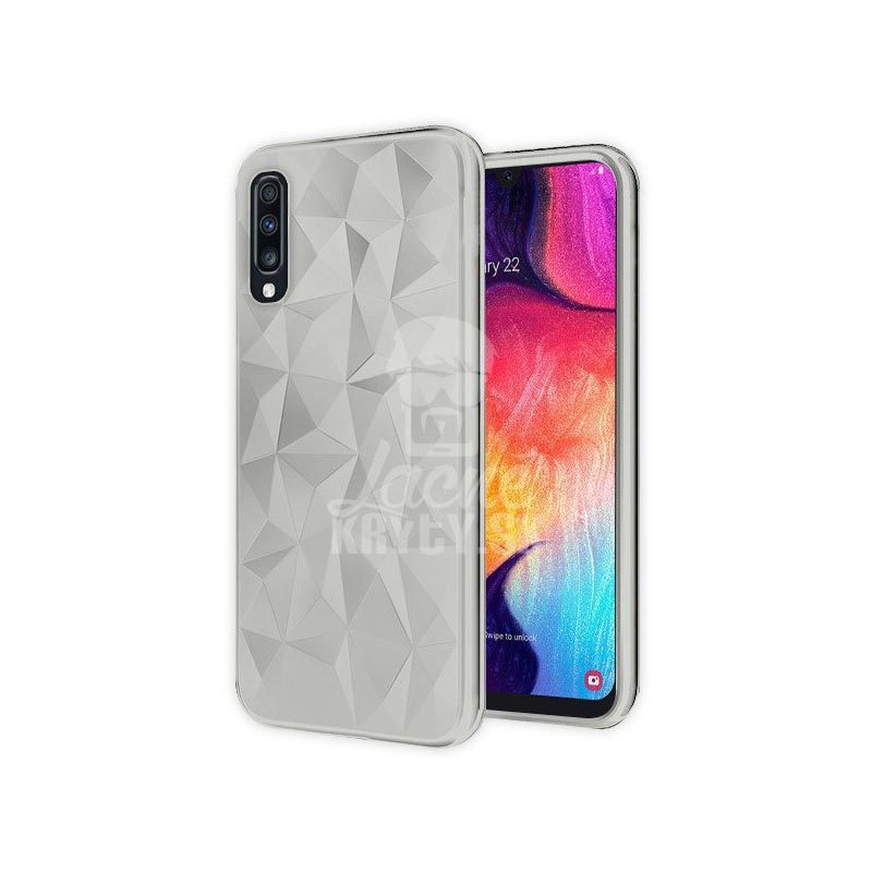 Lacné Kryty | Silikónový kryt Prism sivý – Samsung Galaxy A70