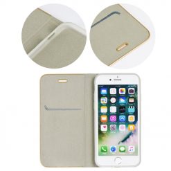 Lacné Kryty | Knižkové puzdro Luna Book strieborné – Samsung Galaxy A50 / A30s | Lacné Kryty