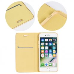 Lacné Kryty | Knižkové puzdro Luna Book zlaté – Samsung Galaxy A50 / A30s | Lacné Kryty