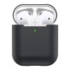 Lacné Kryty | Elegantné kožené puzdro Spigen La Manon bledoružové – Apple AirPods | Lacné Kryty