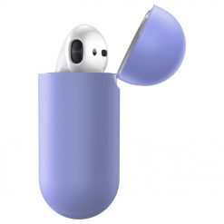 Lacné Kryty | Puzdro Baseus Silica Gel Protector fialové – Apple AirPods | Lacné Kryty