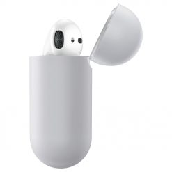 Puzdro Baseus Silica Gel Protector sivé – Apple AirPods | Lacné Kryty Lacné Kryty | Puzdro Baseus Silica Gel Protector sivé – Apple AirPods | Lacné Kryty