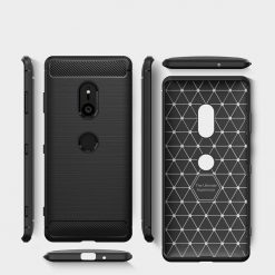 Zadný kryt Carbon čierny – Sony Xperia XZ3 | Lacné Kryty Lacné Kryty | Zadný kryt Carbon čierny – Sony Xperia XZ3 | Lacné Kryty