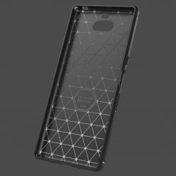 Lacné Kryty | Zadný kryt Carbon čierny – Sony Xperia 10 | Lacné Kryty