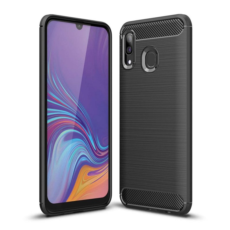 Lacné Kryty | Zadný kryt Carbon čierny – Samsung Galaxy A40