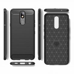Lacné Kryty | Zadný kryt Carbon čierny – LG K40 | Lacné Kryty
