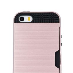 Odolné puzdro Defender Card ružové – iPhone 5 / 5S / SE | Lacné Kryty Lacné Kryty | Odolné puzdro Defender Card ružové – iPhone 5 / 5S / SE | Lacné Kryty