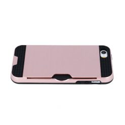Odolné puzdro Defender Card ružové – iPhone 5 / 5S / SE | Lacné Kryty Lacné Kryty | Odolné puzdro Defender Card ružové – iPhone 5 / 5S / SE | Lacné Kryty
