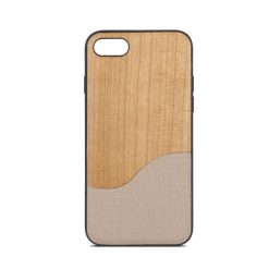 Drevený kryt Beeyo Wooden Wave – iPhone 5 / 5S / SE