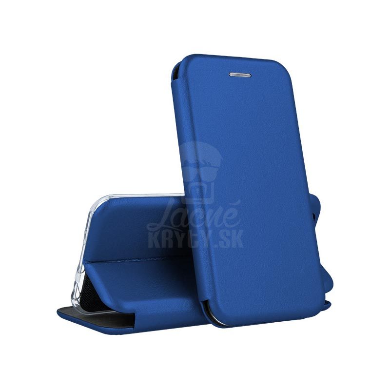 Lacné Kryty | Peňaženkové puzdro Elegance modré – iPhone Xr