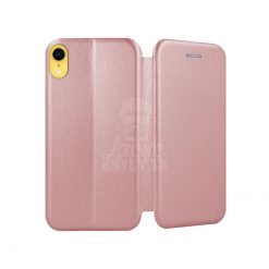 Lacné Kryty | Peňaženkové puzdro Elegance ružové – iPhone Xr | Lacné Kryty