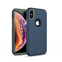 Odolný kryt Defender case modrý – iPhone Xr