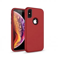 Odolný kryt Defender case červený – iPhone Xr