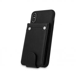 Peňaženkové puzdro Pocket Case čierne – iPhone Xr