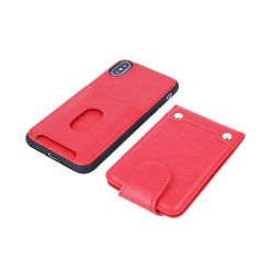 Lacné Kryty | Peňaženkové puzdro Pocket Case červené – iPhone Xr | Lacné Kryty