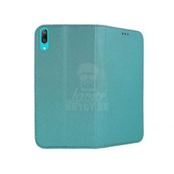 Lacné Kryty | Knižkové puzdro Smart Case Book tyrkysové – Huawei Y7 2019 | Lacné Kryty