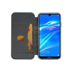 Lacné Kryty | Peňaženkové puzdro Elegance zlaté – Huawei Y7 2019 | Lacné Kryty