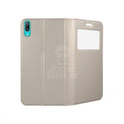 Knižkové puzdro Smart Look zlaté – Huawei Y7 2019 | Lacné Kryty Lacné Kryty | Knižkové puzdro Smart Look zlaté – Huawei Y7 2019 | Lacné Kryty