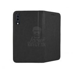 Lacné Kryty | Kožené puzdro Smart Pro čierne – Samsung Galaxy A70 | Lacné Kryty