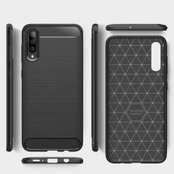 Zadný kryt Carbon čierny – Samsung Galaxy A70 | Lacné Kryty Lacné Kryty | Zadný kryt Carbon čierny – Samsung Galaxy A70 | Lacné Kryty