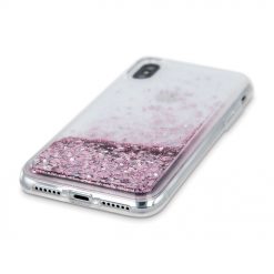 Lacné Kryty | Zadný kryt Liquid Sparkle ružový – Huawei Y7 2019 | Lacné Kryty