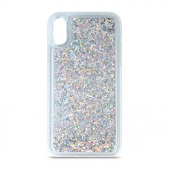 Lacné Kryty | Zadný kryt Liquid Sparkle strieborný – Huawei Y7 2019 | Lacné Kryty