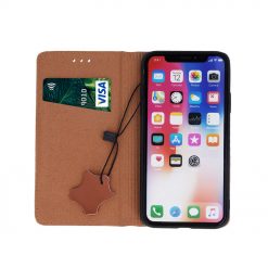 Lacné Kryty | Kožené puzdro Smart Pro hnedé – iPhone Xr | Lacné Kryty