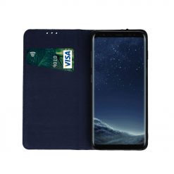 Lacné Kryty | Kožené puzdro Smart Pro modré – iPhone Xr | Lacné Kryty