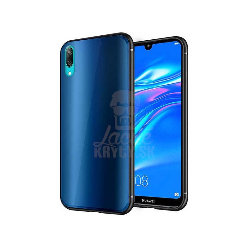 Lacné Kryty | Sklenený kryt Aurora glass modrý – Huawei Y7 2019