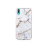 Lacné Kryty | Zadný kryt s potlačou Marble zelený – Huawei Y7 2019 | Lacné Kryty