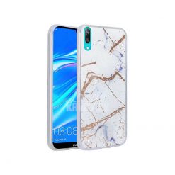 Zadný kryt s potlačou Marble biely – Huawei Y7 2019 | Lacné Kryty Lacné Kryty | Zadný kryt s potlačou Marble biely – Huawei Y7 2019 | Lacné Kryty