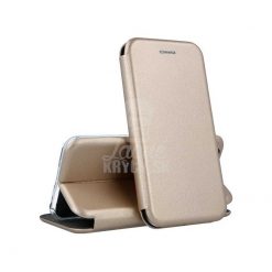 Lacné Kryty | Peňaženkové puzdro Elegance zlaté – Samsung Galaxy A20e | Lacné Kryty