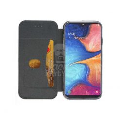 Lacné Kryty | Peňaženkové puzdro Elegance zlaté – Samsung Galaxy A20e | Lacné Kryty