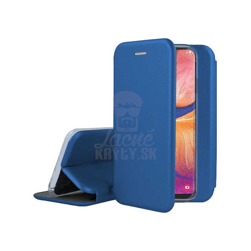 Peňaženkové puzdro Elegance modré – Samsung Galaxy A20e