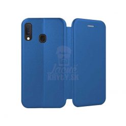 Lacné Kryty | Peňaženkové puzdro Elegance modré – Samsung Galaxy A20e | Lacné Kryty